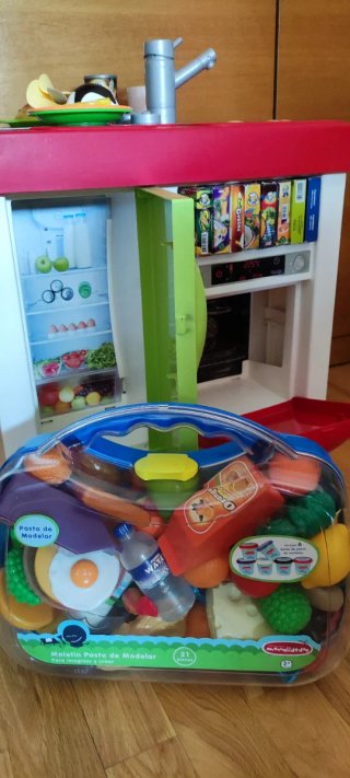 Cocinita Smoby con accesorios