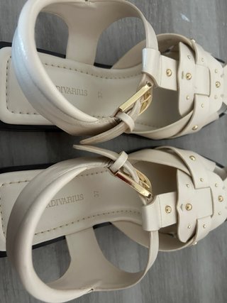 Sandalias Stradivarius Blancas