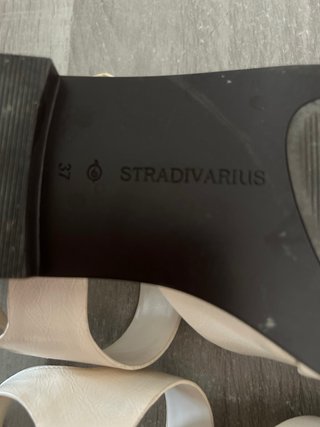 Sandalias Stradivarius Blancas