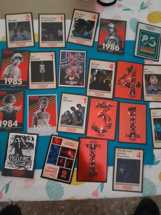 Cartas Stranger Things