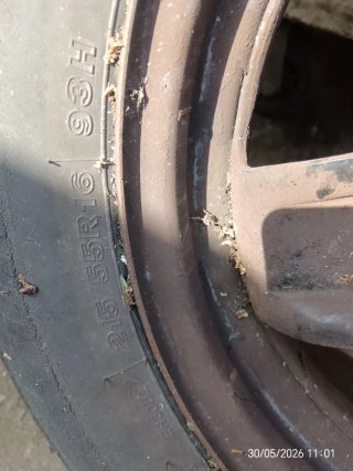 Llantas de hierro en 16 " anclaje 5 x112