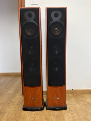 Pareja Altavoces Columna Akai 220W RMS