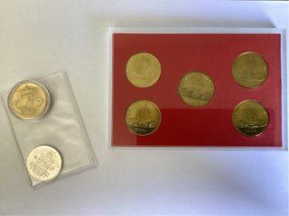 Medallas Conmemorativas Vaticano Papas