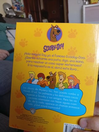 Dos libros de scooby-doo