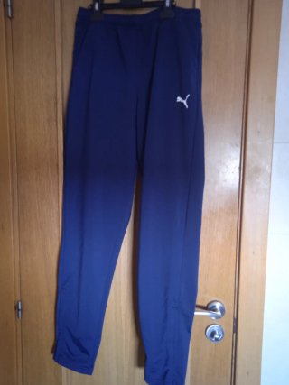 Chándal Puma azul y rojo