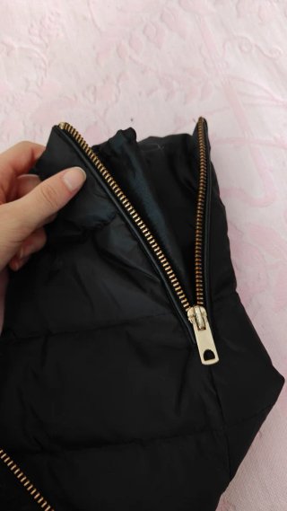 Abrigo plumas Zara