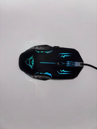 Ratón Gaming Trust Negro y Plateado