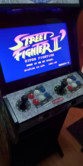 Máquina Arcade Street Fighter II Champion Edition