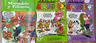 Lote de 27 mortadelo y filemon