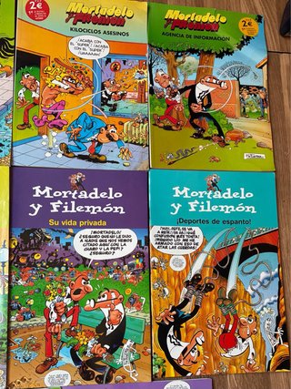 Lote de 27 mortadelo y filemon