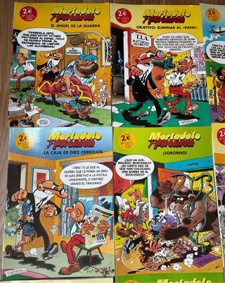 Lote de 27 mortadelo y filemon