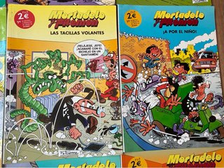 Lote de 27 mortadelo y filemon