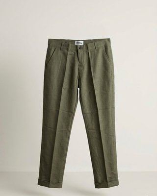 Set 2 Pantaloni Uomo Lino Sartoriali TG S
