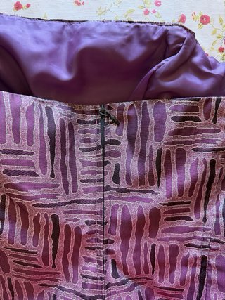 Top mujer estampado morado