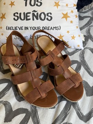 Sandalias de cuña Clarks