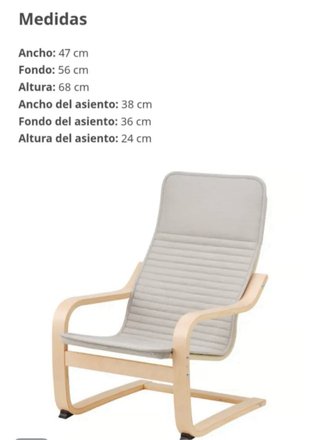 Silla mecedora infantil Ikea gatos