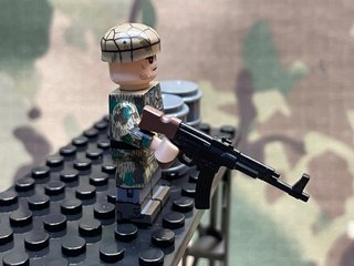 Paracaidista Alemán WW2 Lego