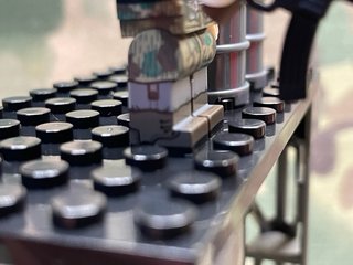 Paracaidista Alemán WW2 Lego