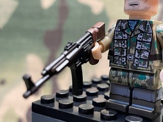 Paracaidista Alemán WW2 Lego
