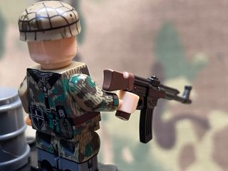 Paracaidista Alemán WW2 Lego