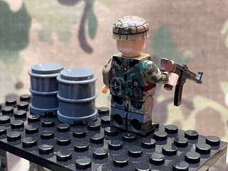 Paracaidista Alemán WW2 Lego