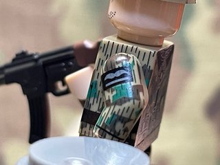 Paracaidista Alemán WW2 Lego