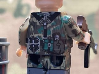 Paracaidista Alemán WW2 Lego