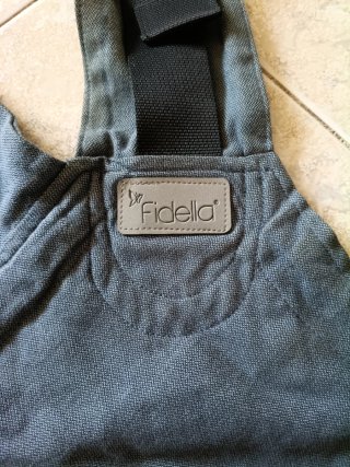 Mochila Porta Bebés Fidella Gris azulado
