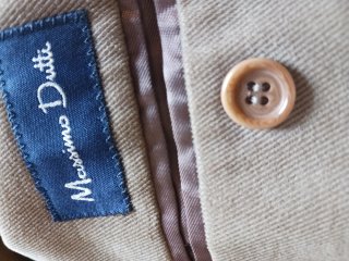 Chaqueta de traje marrón de Massimo Dutti .