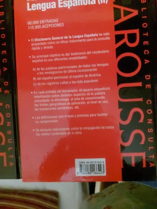 Diccionario Lengua Española y Ingles/Español
