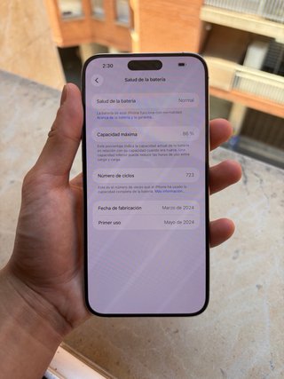 iPhone 15 Pro Max 256GB Gris