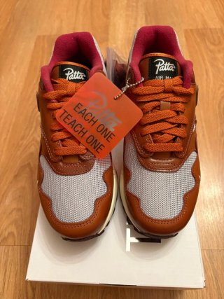 Nike Air Max 1 x Patta Rush Maroon 36.5