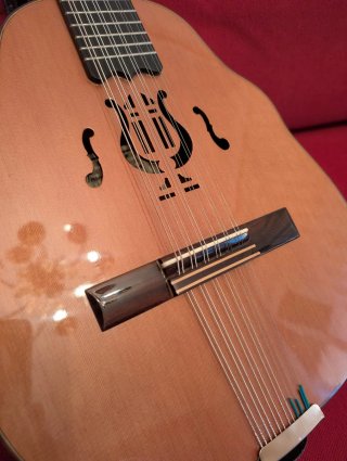 Laúd Raimundo "modelo 25" con funda Ortola.