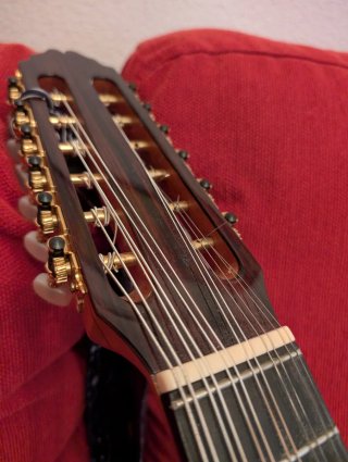 Laúd Raimundo "modelo 25" con funda Ortola.