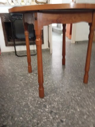 Mesa camilla extensible 90cm a 120cm