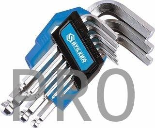 LLAVES HEXAGONALES CORTAS 9 UNIDADES 68402