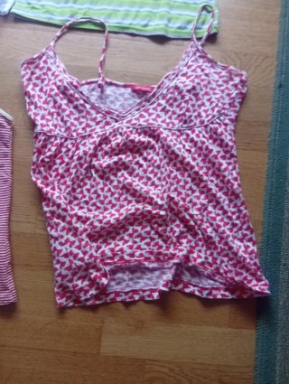 Lote 8 camisetas tirantes mujer