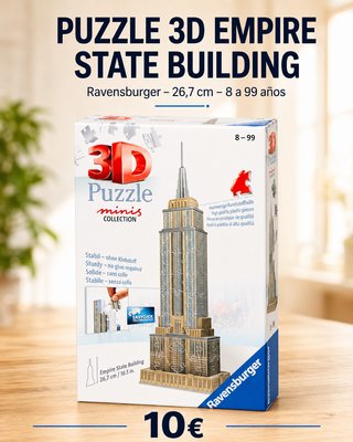 Puzzle 3D Empire State Ravensburger