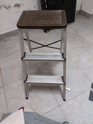 Escalera aluminio 3 peldaños