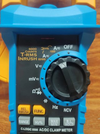 Pinza Amperimétrica  C-Logic 8500 TRMS
