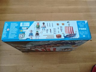 (Nuevo) Playmobil 71888 Barco Vikingo Astérix