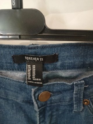 Vaqueros pitillo Forever 21 azules