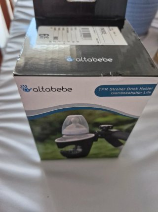 Porta botellas para carrito de bebé