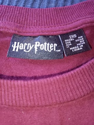 Camiseta Harry Potter Hogwarts Talla 13-14 años