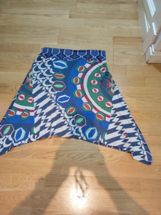 Falda Desigual Talla M/L Multicolor
