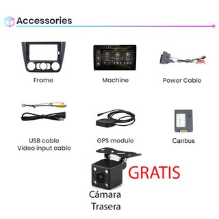 RADIO PANTALLA CARPLAY PARA Bmw Serie 1 E81 E82