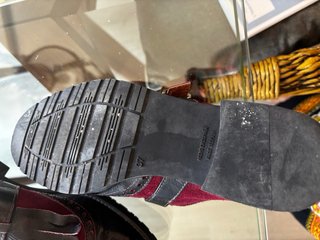 Zapatos de vestir mujer negros y rojos