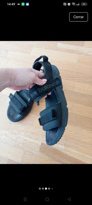 Sandalias New Balance Talla 43 Negras