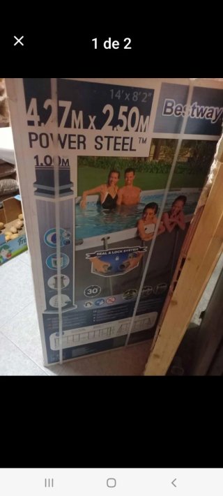Piscina Bestway Power Steel 4.27x2.50x1.00m