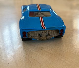 Coche Scalextric Ford GT Azul